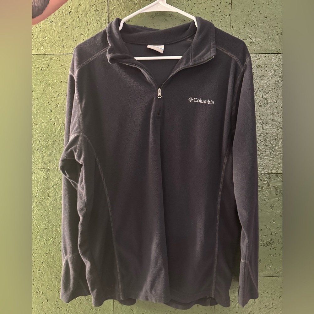 Columbia Black Quarter-Zip Pullover